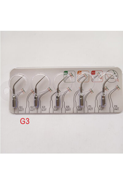 Choice15 G3 5 قطع رؤوس جهاز تنظيف الأسنان بالموجات فوق الصوتية لتنظيف الجير و...