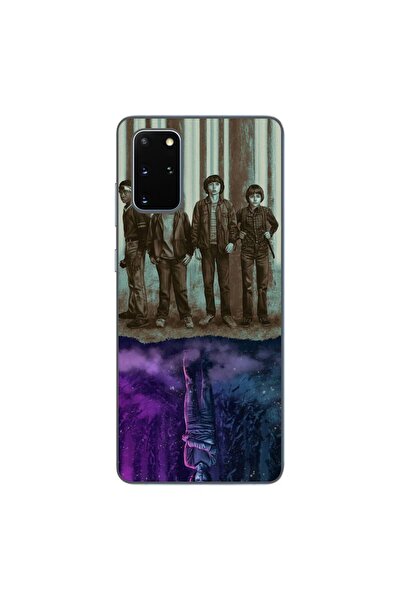 OEM Husa compatibila cu Samsung Galaxy S20+ Plus Silicon Tpu Model Stranger T...