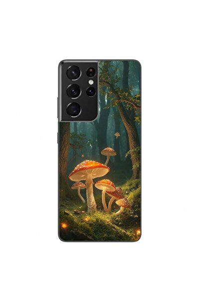 OEM Θήκη συμβατή με Samsung Galaxy S21 Ultra από σιλικόνη gel TPU με σχέδιο Φ...