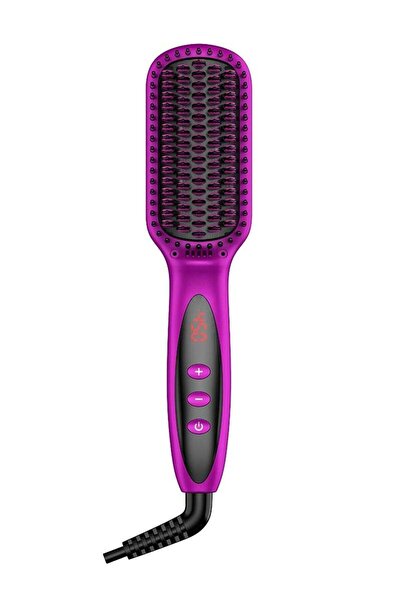 BESTIS Hair Straightening Brush Comb with Fast Heating Ceramic Technology The...