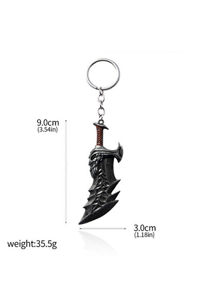 Choice5 K00153-02 سلسلة مفاتيح جديدة من لعبة God of War 4 Kratos Sword وسلسلة...
