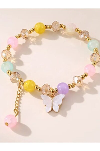 Choice1 Mix Color IFYOUOO Gogerous Beaded Bracelet With Butterfly Pendant Tre...