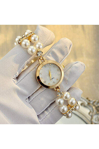 Choice1 Shell pearl elastic Pearl - Adorned Adjustable Pull - string Convenie...