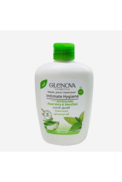 İntimate Glenova Wash Aloe Vera & Menthol Antibacterial 300ML | Daily Freshne...