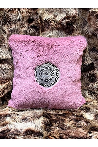 SANCAK DERİ HALI Silver-Detail Plush Kirlent