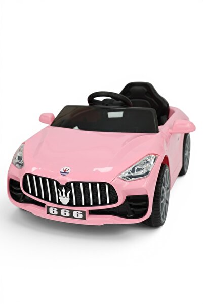 Fun Moment Kids Electric Car with Remote Control, LED Lights, and Music