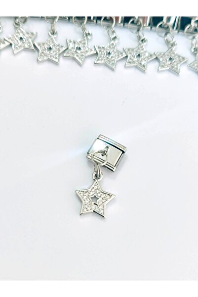 Umrece Stone Star Italian Charm