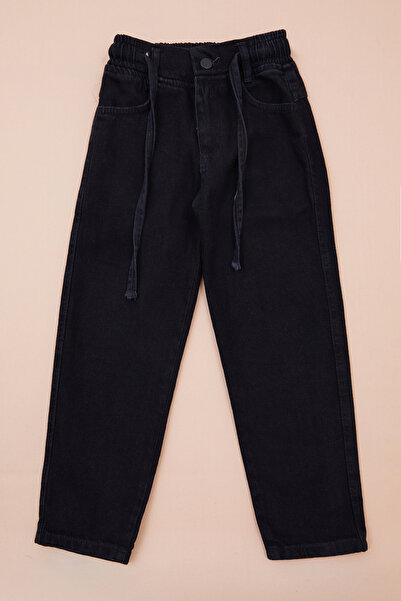 Fulla Moda Široke pantalone za dečake sa vezicama za kaiš