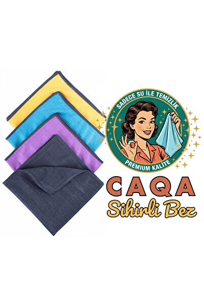 CAQA HOME Lavetă magică Caqa, 4 bucăți în pachet, 40x40 cm, lavetă de curățar...