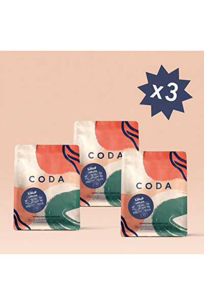 CODA Coffee Beans Colombia La Plata 250 grm X 3