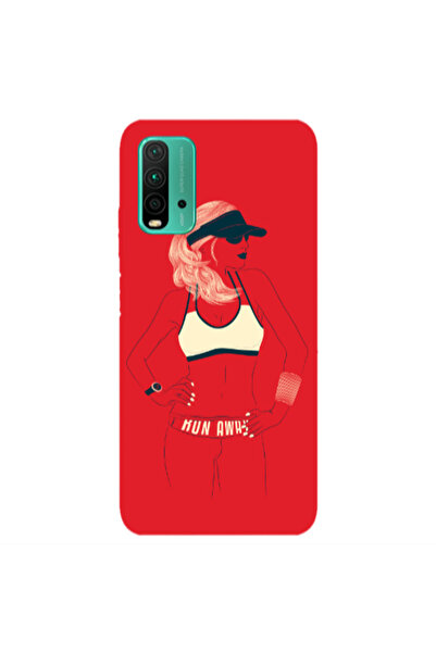 Other Xiaomi Redmi 9T Run away Transparent Silicone TPU Θήκη