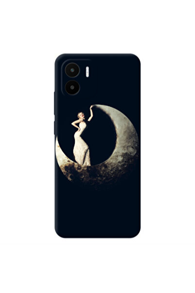 Other Xiaomi REDMI A2 Woman in moon Transparent Silicone TPU Θήκη