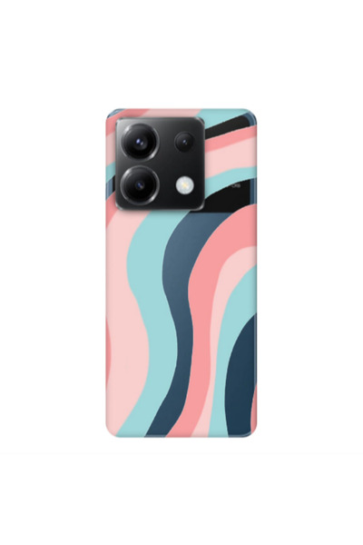 Other Xiaomi Poco X6 5G Colored lines Transparent Silicone TPU Θήκη