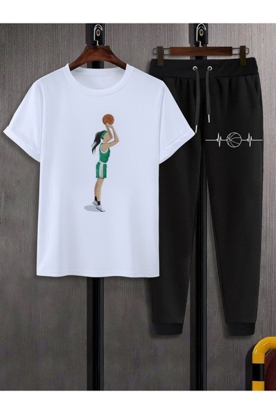 ZEMLİYA Sara Unisex Oversize Shorts Set Short Sleeve T-Shirt Comfortable Fit ...
