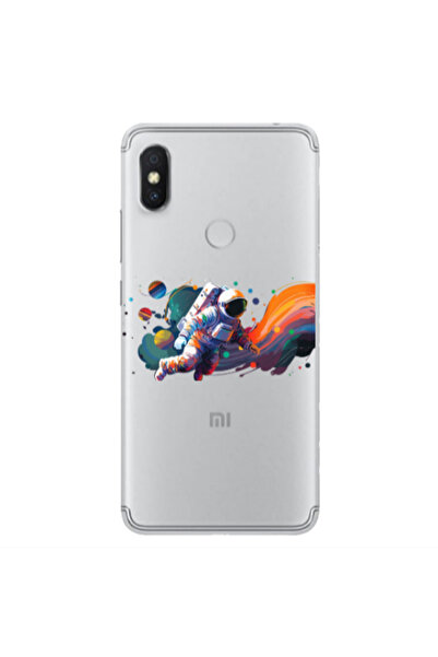 Other Xiaomi Redmi S2 Rainbow Space Transparent Silicone TPU Θήκη