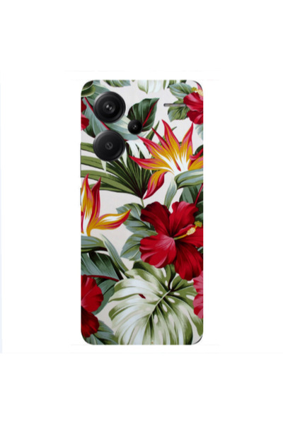 Other Xiaomi Redmi Note 13 Pro+ 5G laves and flowers Transparent Silicone TPU...