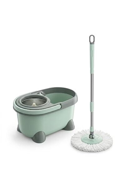 Generic Mop Bucket 25L Green with Wringer