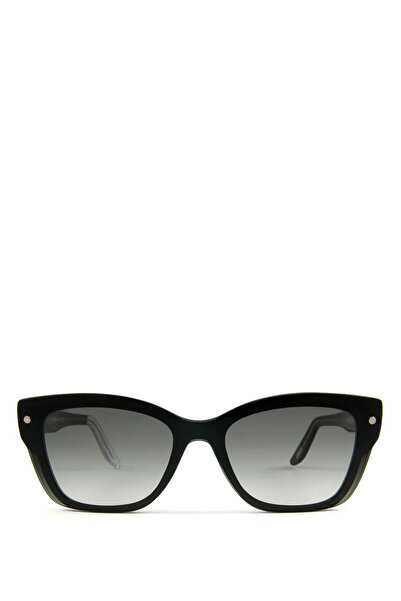 Snob Milano Glam Black Acetate Unisex Sunglasses
