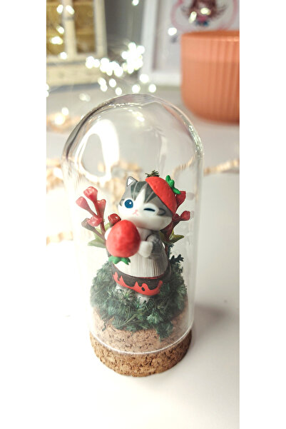 Shop Kumomi Kumomi Tasarım Çilek Kedi Fanus