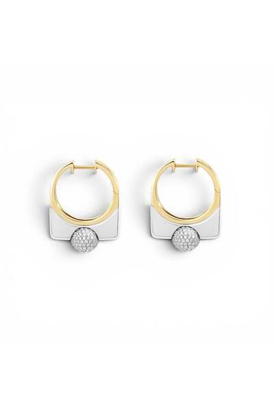 neslyaccessories أقراط راين سباركل