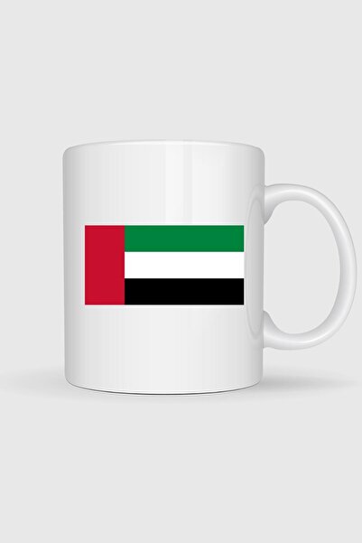 Bahriyeli Collection كوب مطبوع عليه علم الإمارات العربية المتحدة