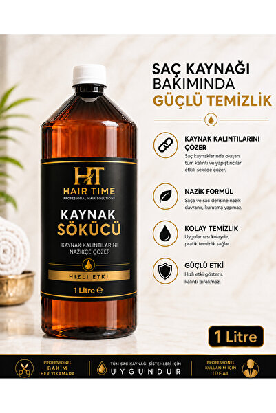 Hairtime Hair Time Saç Kaynağı Sökücü 1 Litre | Kaynak Kalıntısı Temizleyici ...