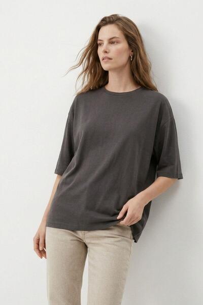 Rays Μπλουζάκι Smoked Crew Neck Oversize 3659