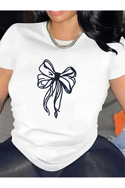 1001moda قميص خفيف الوزن ومتين بأكمام قصيرة يتميز بتصميم فيونكة، مثالي للمناس...