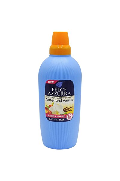 Felce Azzurra Fabric Softener, Felce Azzurra, 2 L Amber Vanilla 40 washes