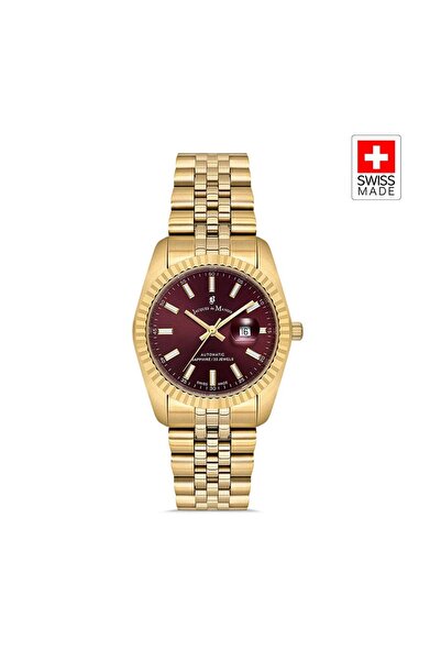 JACQUES DU MANOIR INSPIRATION JWL04122 (Sellita SW100, 25 Jewels Otomatik Mek...