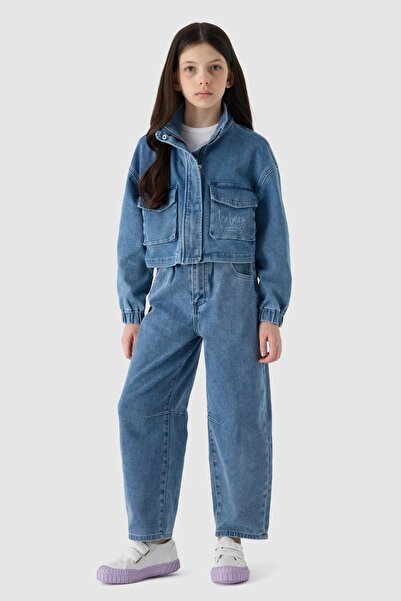 Iceberg Kız Çocuk Denim Ceket