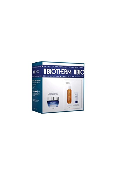 Biotherm Set anti-imbatranire cu efect iluminator si regenerant BLUE RETINOL ...