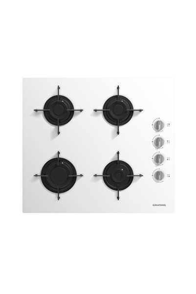 Grundig GIGL400 W Cam Ocak Beyaz