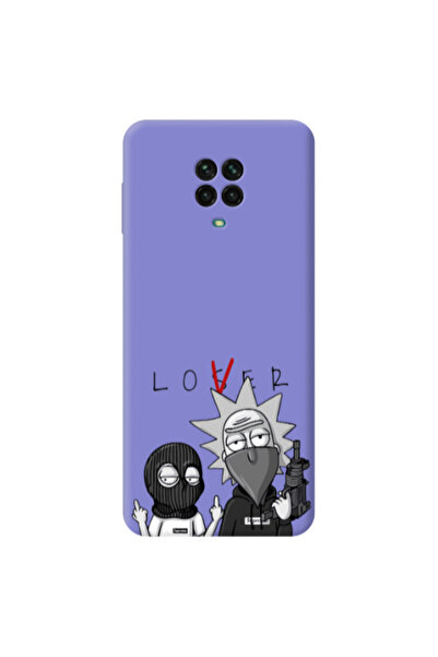 Other Xiaomi Redmi Note 9 Pro Rick Loser Purple Colored Silicone TPU Θήκη