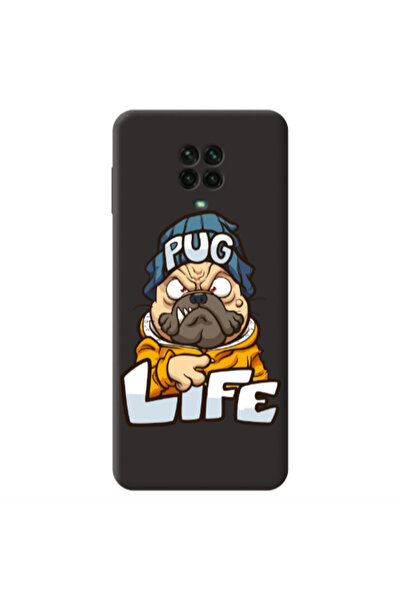 Other Xiaomi Redmi Note 9 Pro Pug Life 2 Black Colored Silicone TPU Θήκη