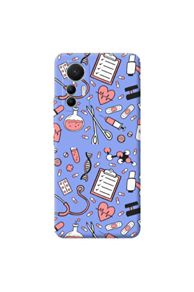 Other Xiaomi Mi 12 Lite Laboratory Light Purple Colored Silicone TPU Θήκη