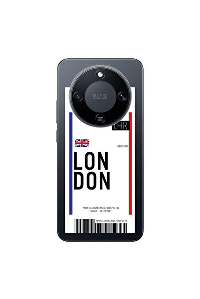 Other Honor Magic 8 Lite London Arrival Transparent Silicone TPU Θήκη