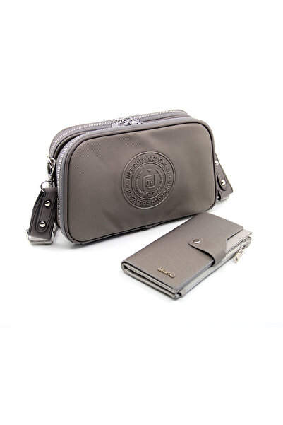 Just Polo Montero Women's Shoulder Bag Double Zipper Multi-Compartment Wallet...