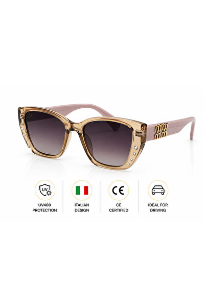 OEM Ochelari de Soare Polarizați, model Siena Blush, UV400 pentru Femei, Desi...