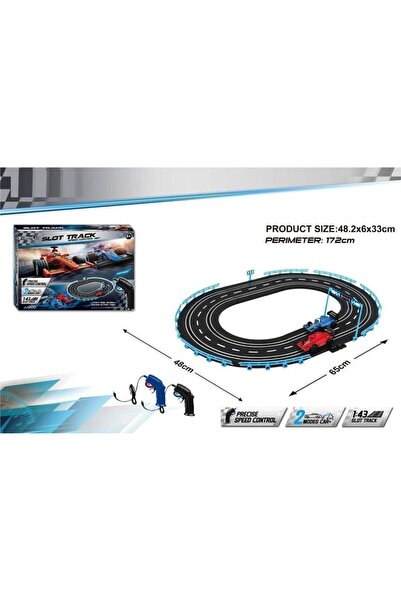 Blue Toys Πίστα αγώνων με υποδοχή μπαταρίας NoJJ200-1 (MKU274487)