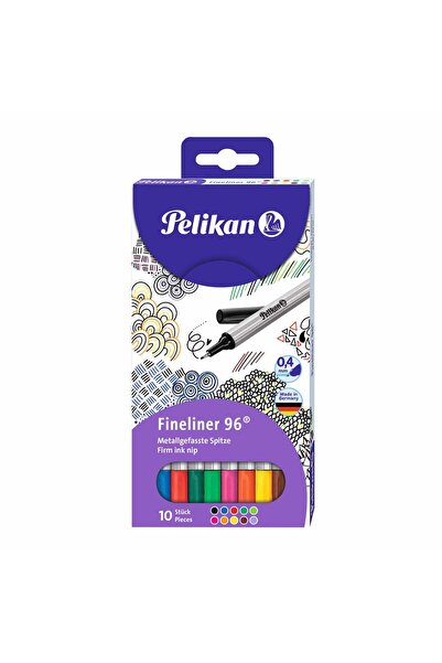 Pelikan Μαρκαδόροι Fineliner 10 τεμάχια (940676)