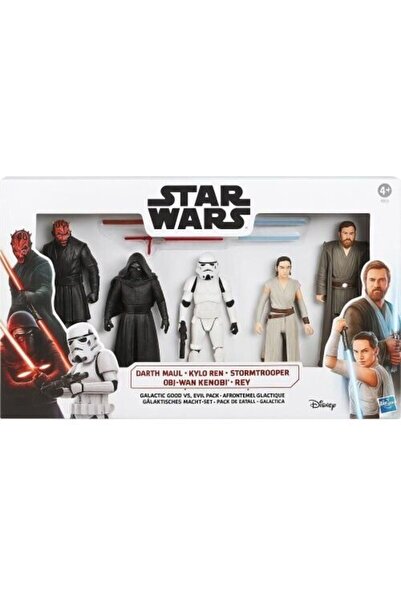 Hasbro Star Wars Γαλαξιακές Φιγούρες Πακέτο Επετείου Καλός εναντίον Κακού (G0...