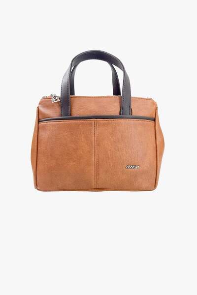 SOSELA 67-8147 Women's Tan-Brown Shoulder and Shoulder Bag