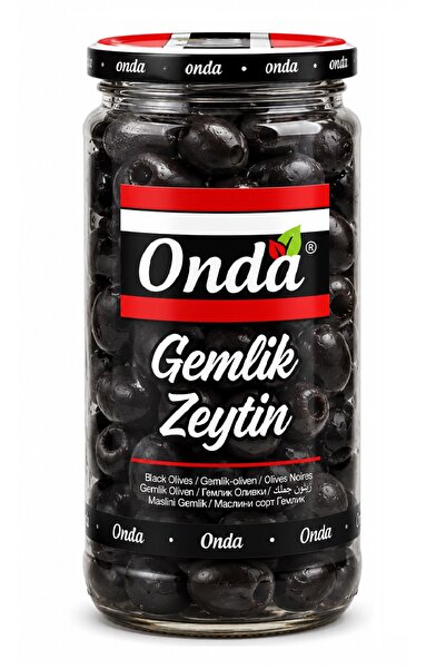 Onda Masline Negre Gemlik Turcesti 300 Gr