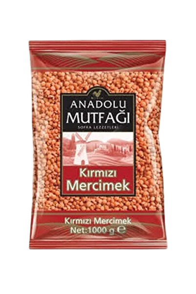 ANADOLU MUTFAGI Linte Rosie Naturala 1 Kg