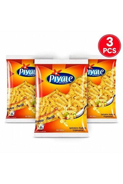 Piyale Paste Fusilli Italiene Set 3 Buc 500 Gr