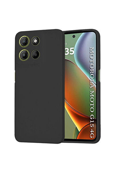 Techsuit Husa pentru Motorola Moto G15 / G15 Power - SoftFlex - Black