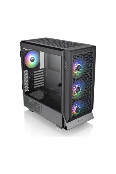 THERMALTAKE Carcasa Ceres 500 TG ARGB, Fara sursa, Negru