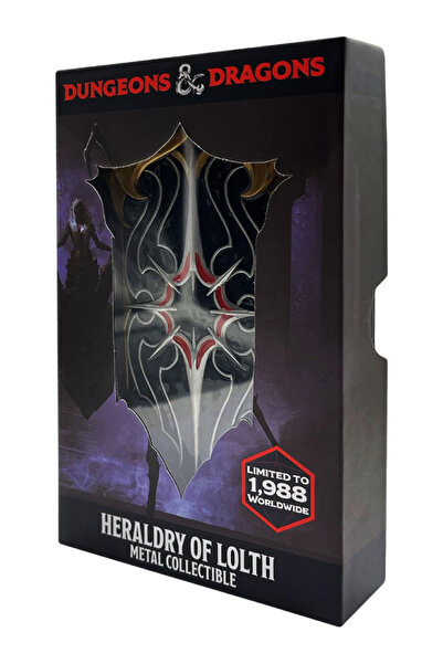Fanatik Dungeons & Dragons Ediție Limitată Lingot Lolth, Regina Păianjenilor