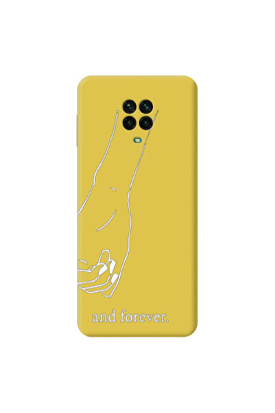Other Xiaomi Redmi Note 9 Pro And forewer Yellow Colored Silicone TPU Θήκη